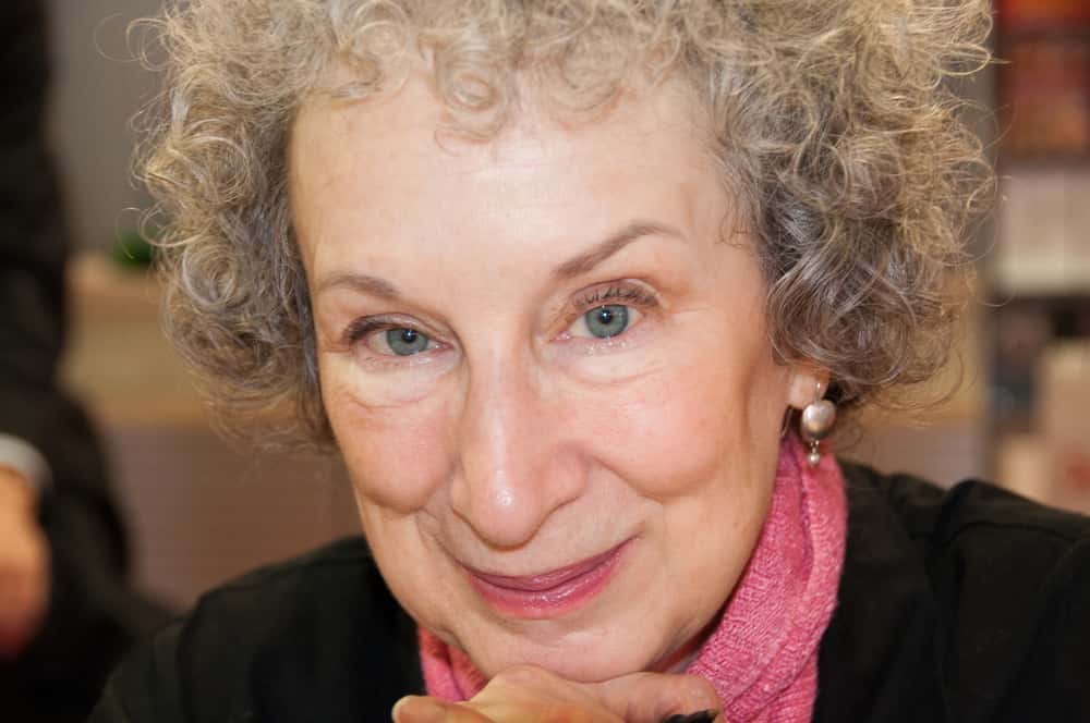 Margaret Atwood, author, at the Frankfurt Bookfair