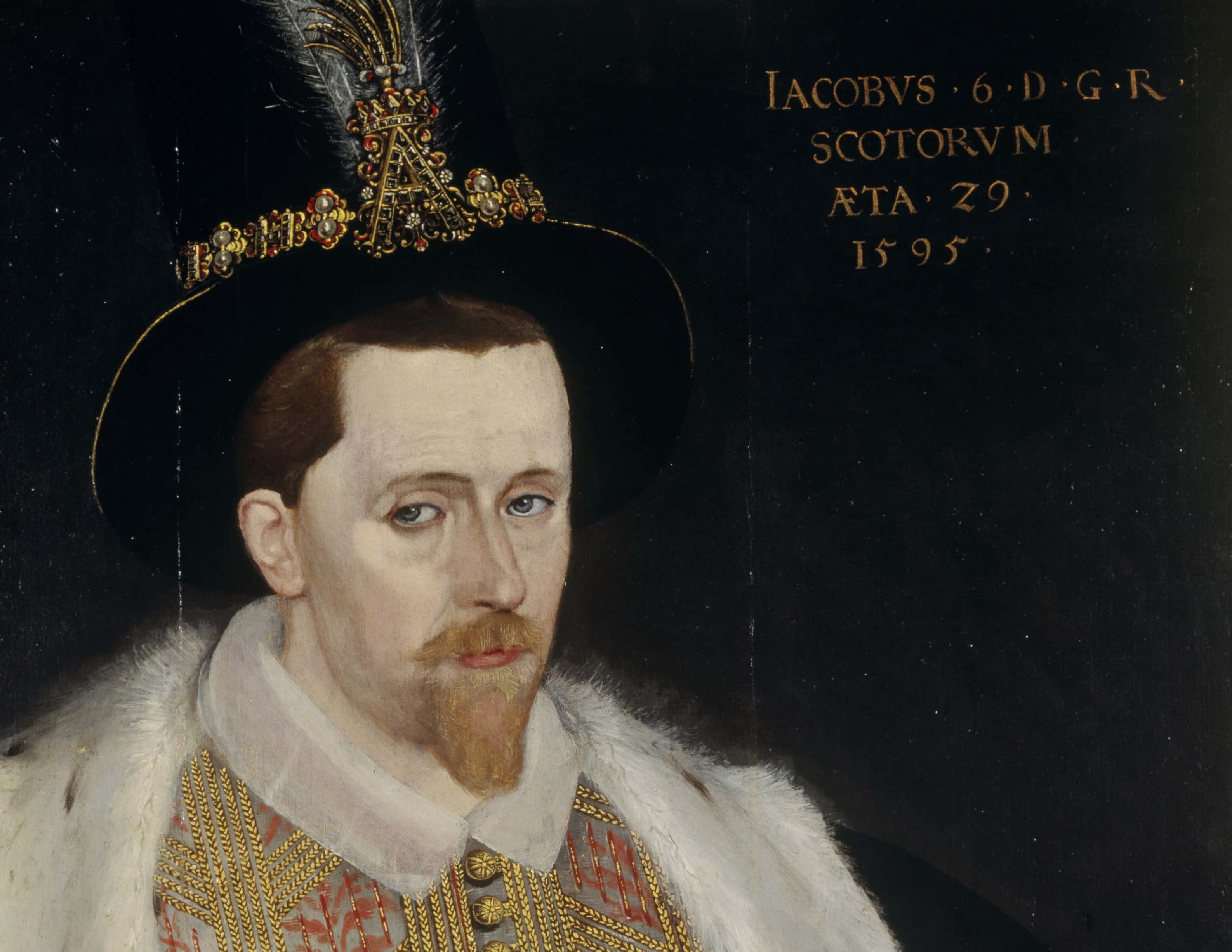 King James I facts 