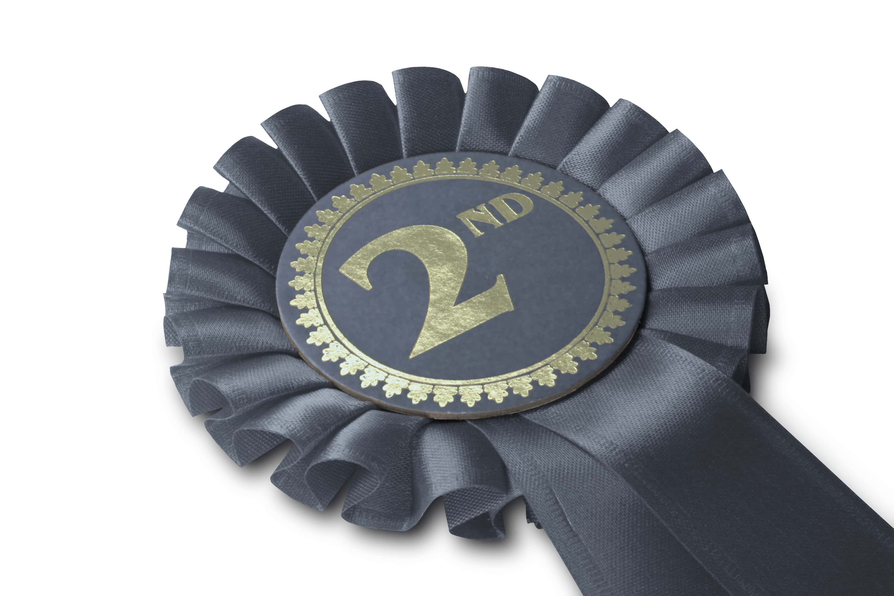 Silver Medal Rosette