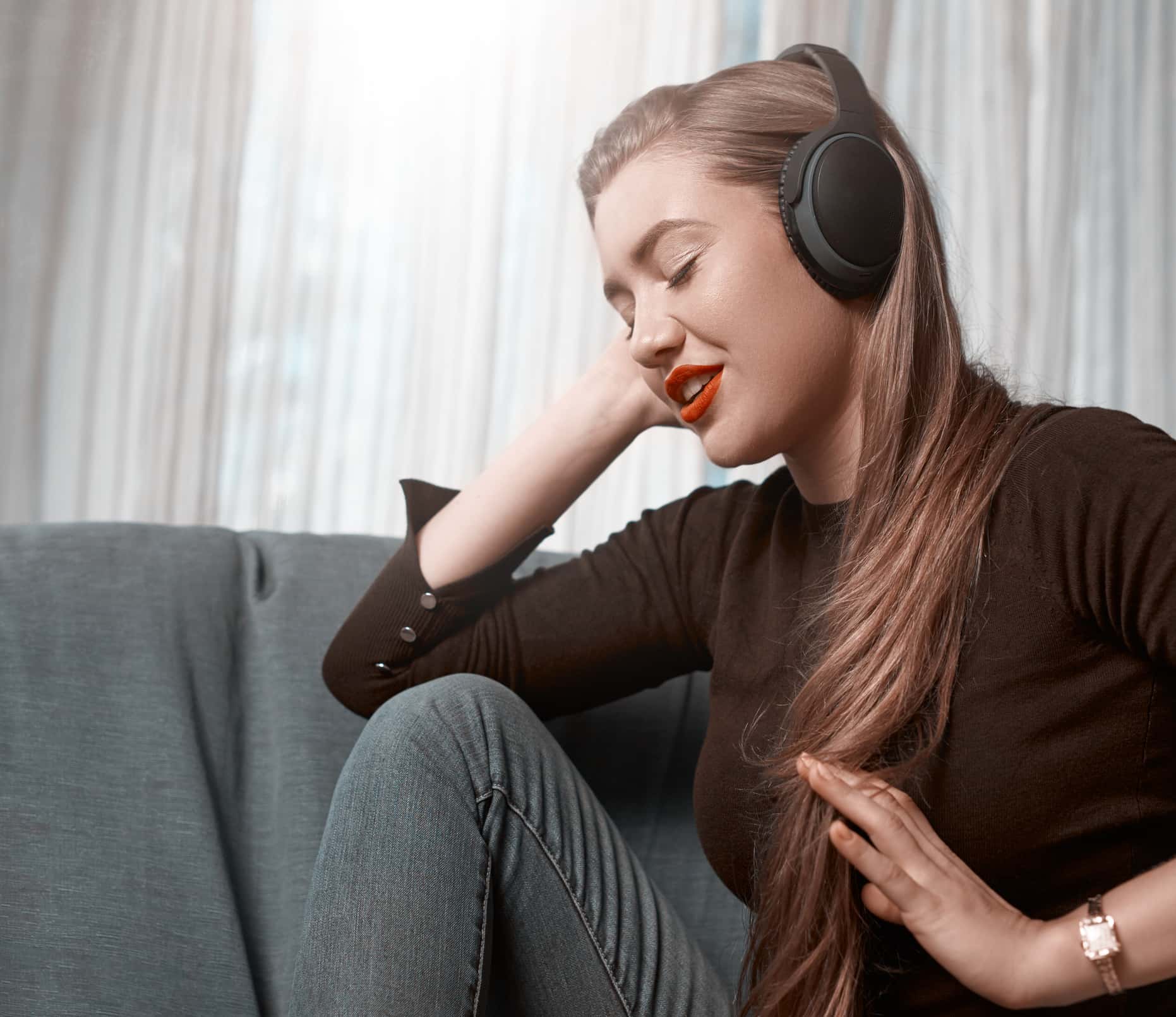 Girl enjoying afternoon.