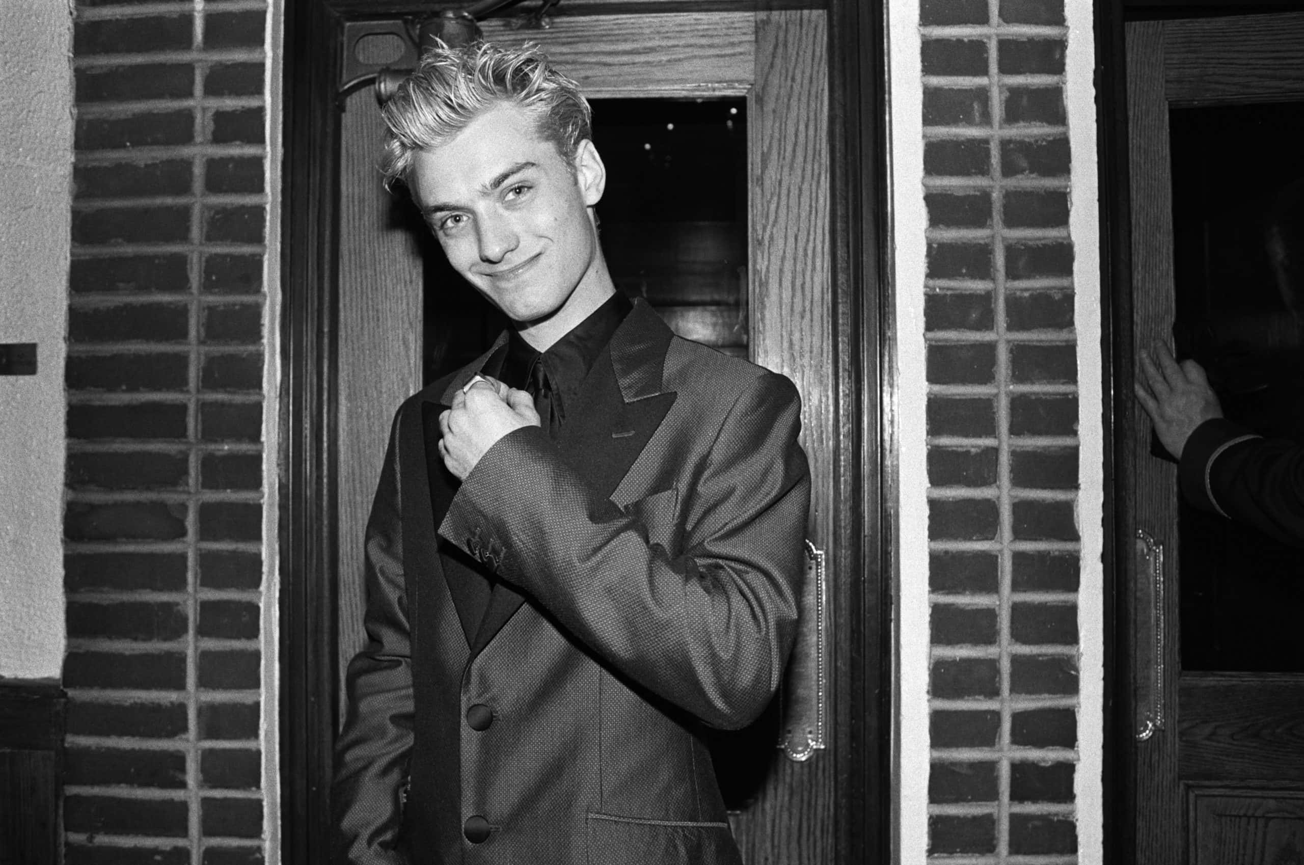 Jude Law at a party at Tavern on the Green to celebrate opening night of the Broadway play "Indiscretions"