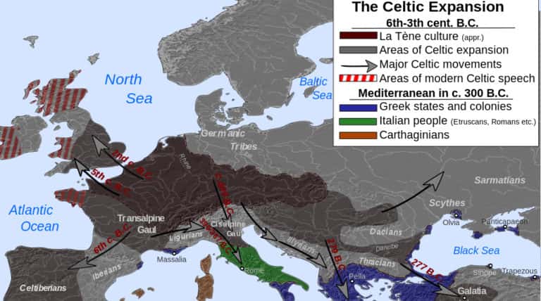 The Celts were painted by the Romans as the barbaric enemies that they ...