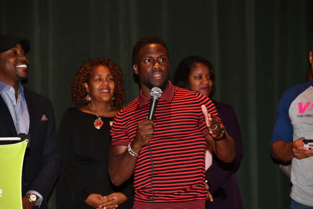 'Night School' Actor Kevin Hart And Producer Will Packer.