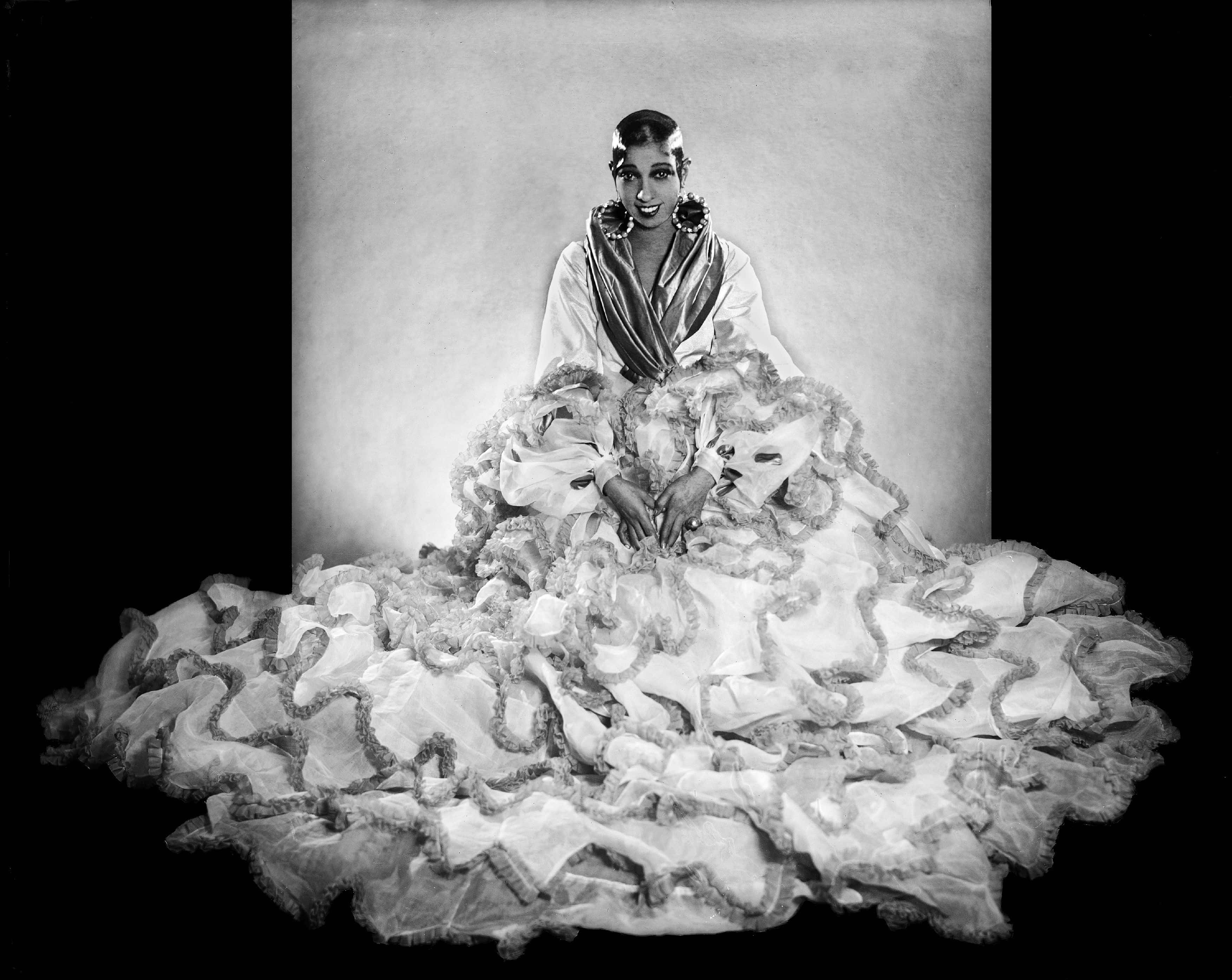 Studio Portrait Of Dancer Josephine Baker