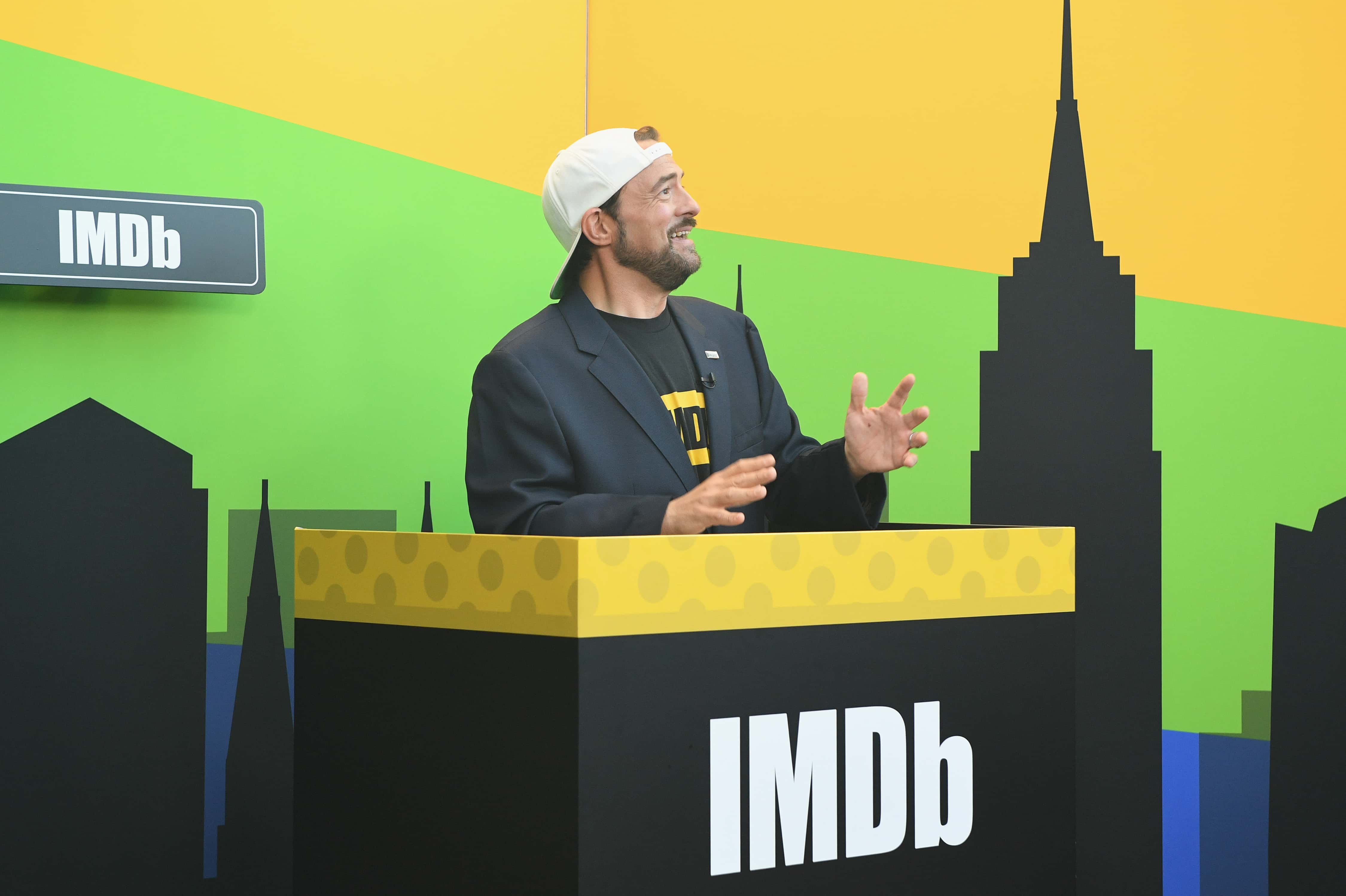 Portrait Photo of Kevin Smith at New York Comic Con 2018