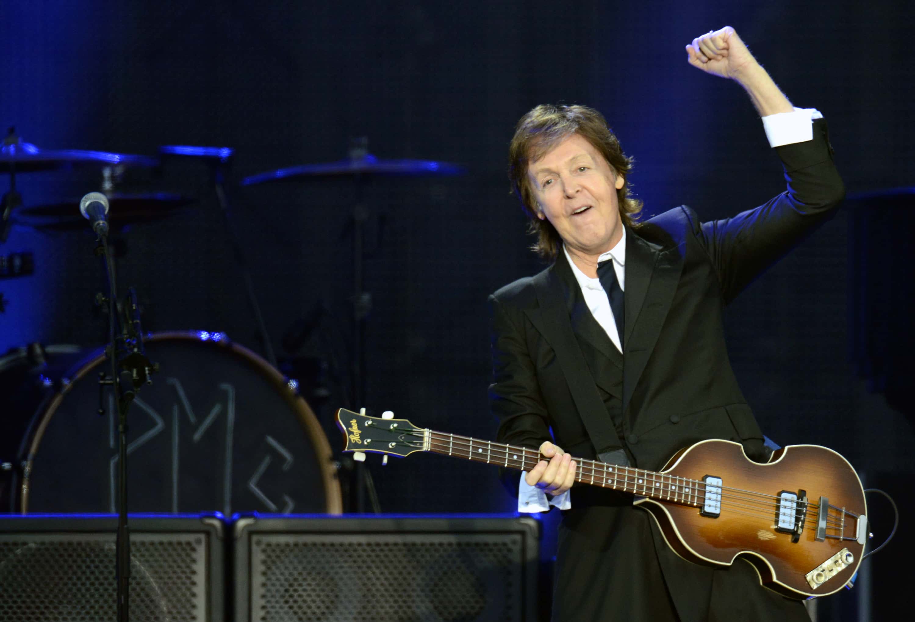 Paul McCartney performs at Day One of the Outside Lands Music & Art Festival