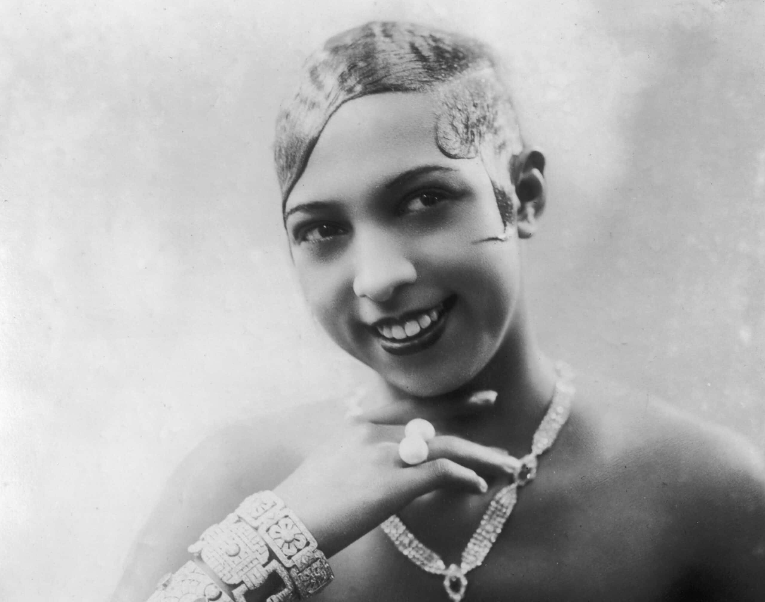 American singer and dancer Josephine Baker