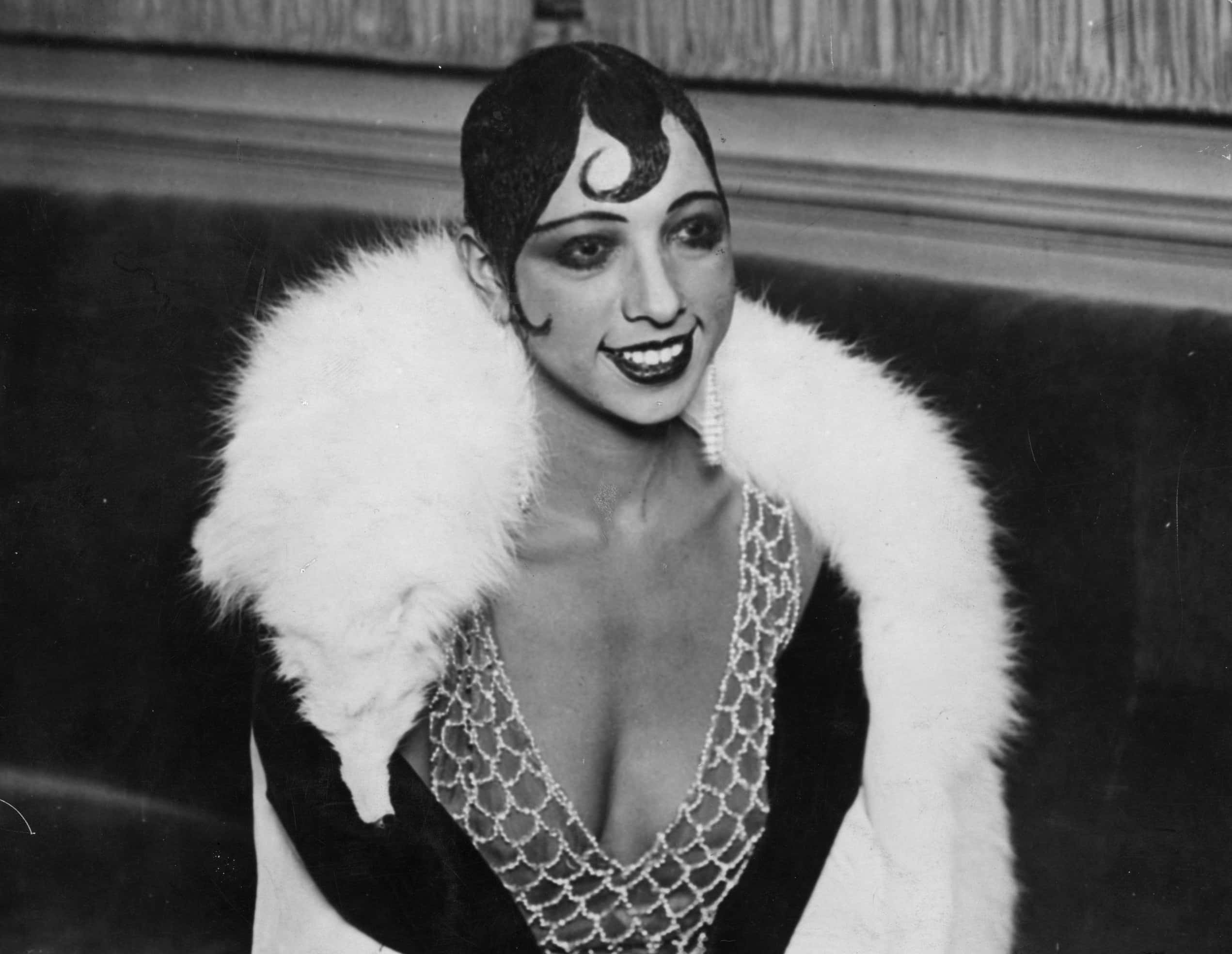 American-born dancer and entertainer Josephine Baker