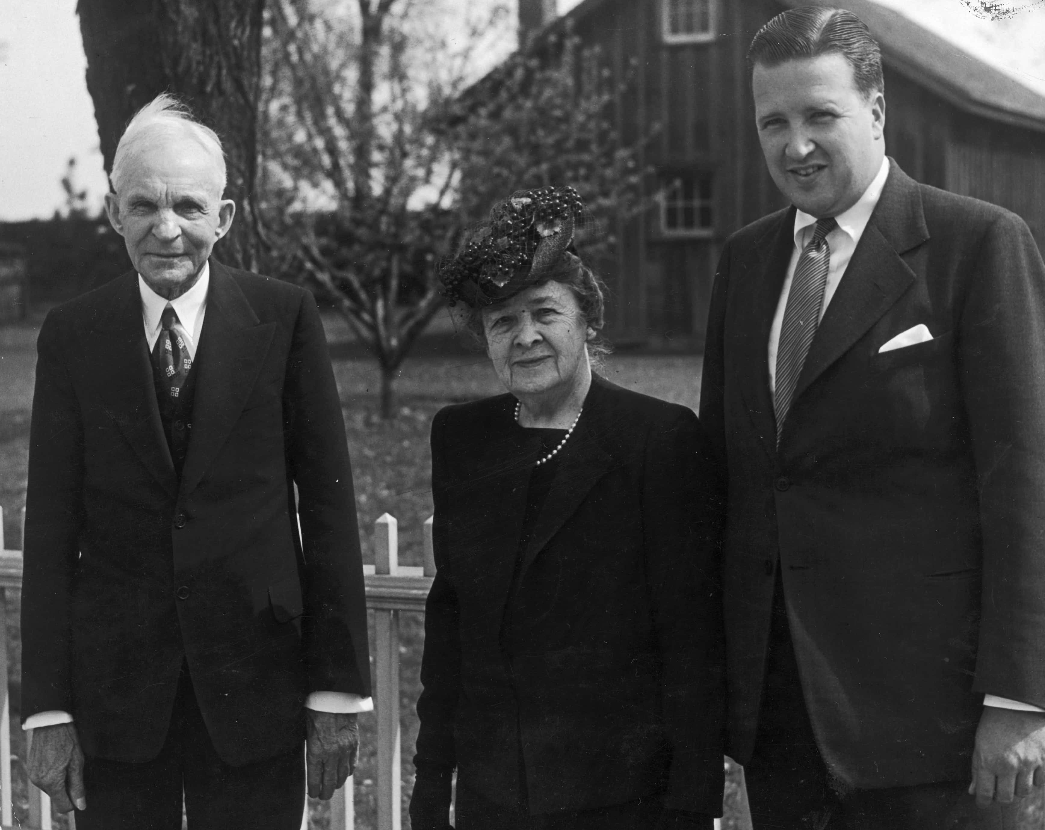 Henry And Clara Ford.