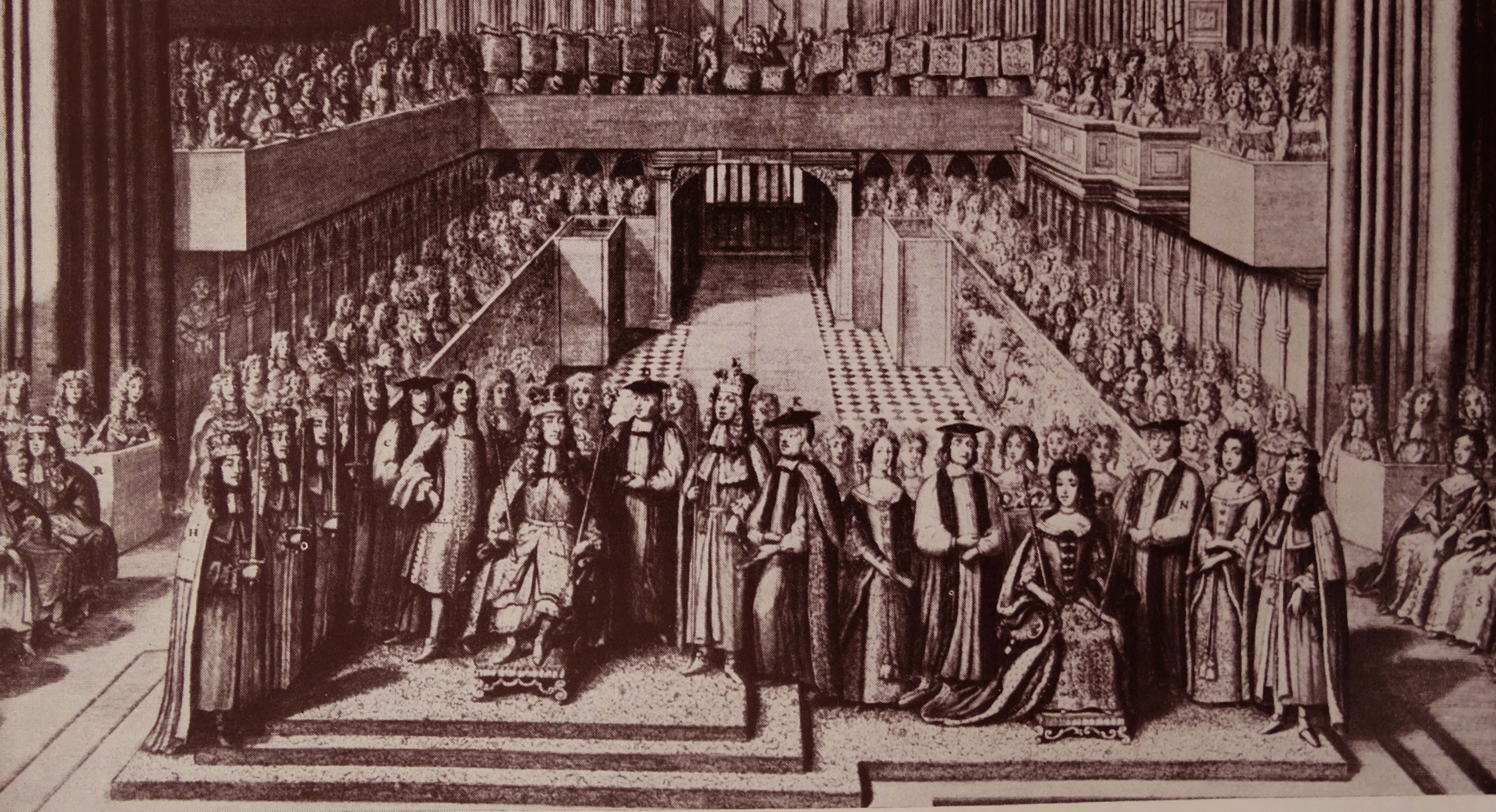 Coronation of King James II.