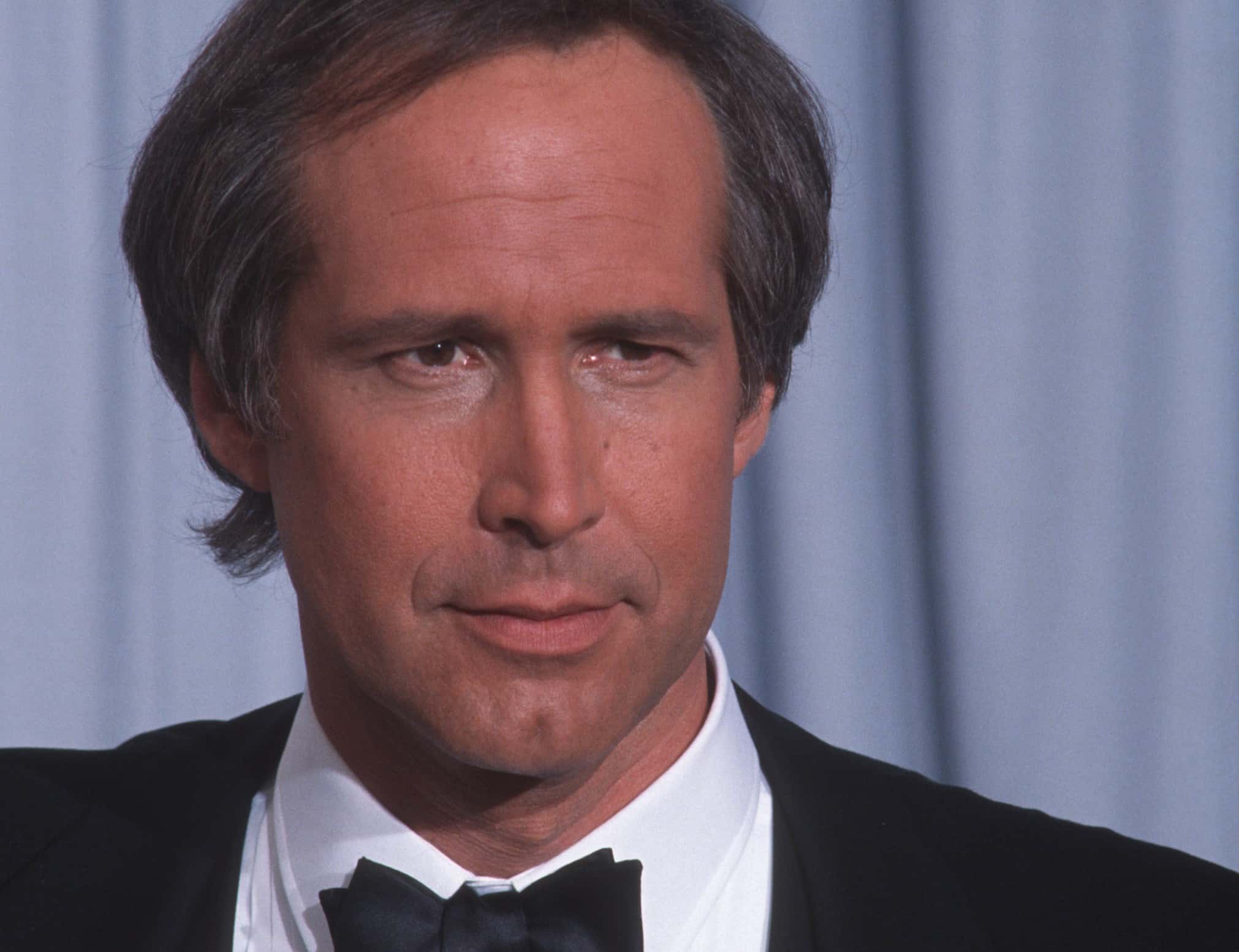 Portrait Photo of Chevy Chase at the 63rd Annual Academy Awards