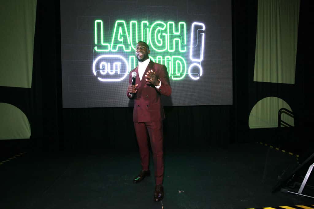 Kevin Hart And Jon Feltheimer Host Launch Of Laugh Out Loud - Inside.
