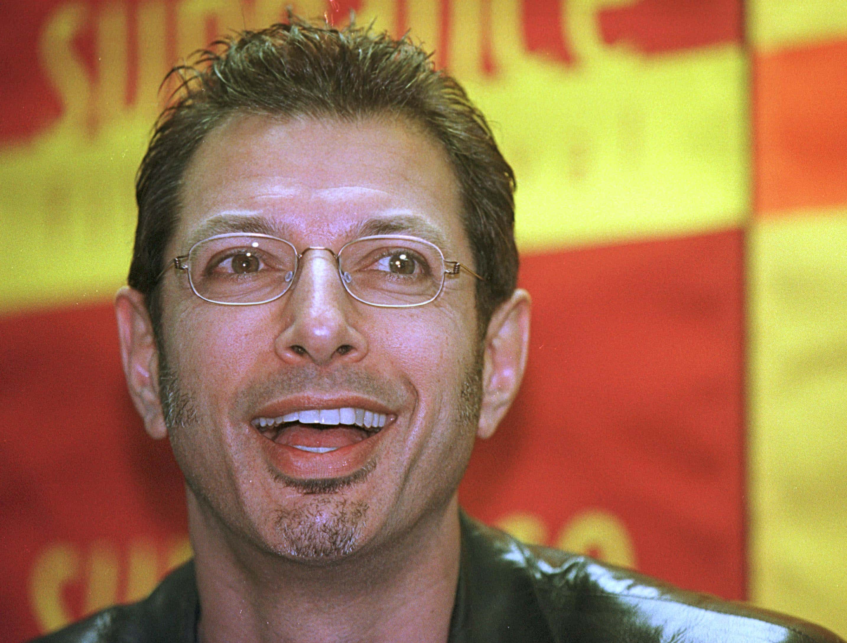 Actor Jeff Goldblum at the Sundance Film Festival in Park City 2001