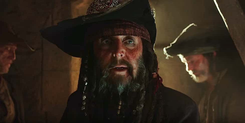 Screenshot from the movie Pirates of the Caribbean: Dead Men Tell No Tales (2017)