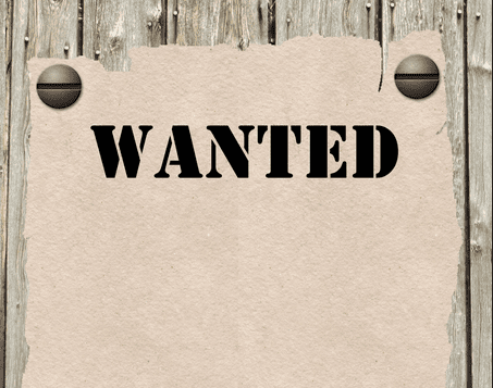 Poster Wanted