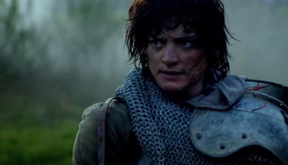 Richard III in the White Queen wearing an armor 