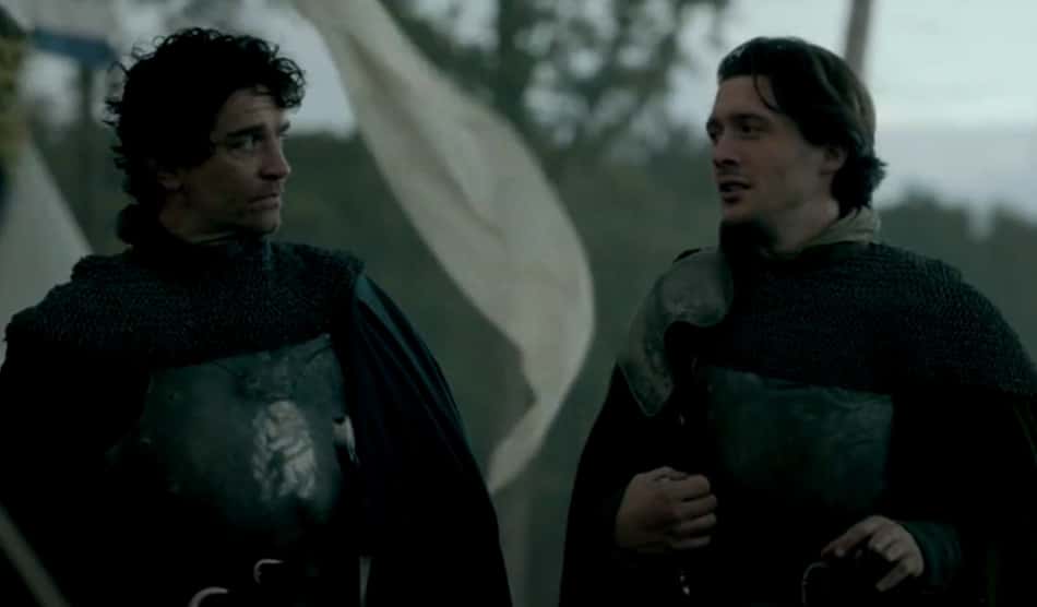 Richard Neville and George Plantagenet in The White Queen