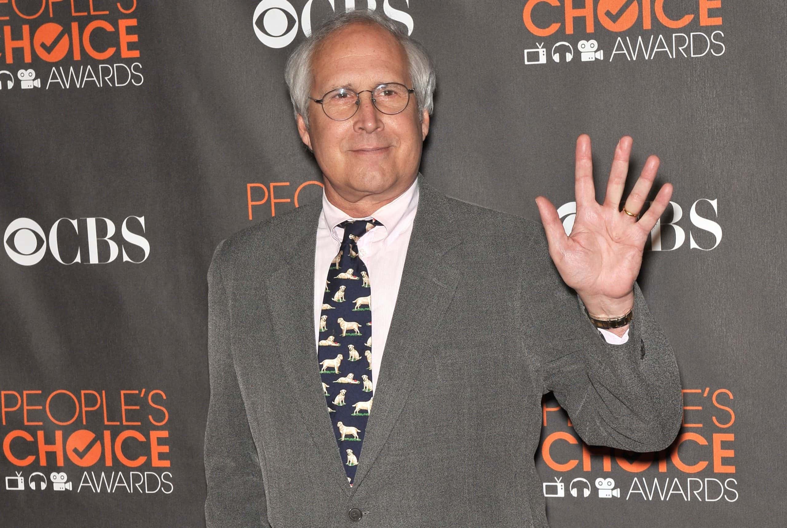 Portrait Photo of Chevy Chase at the 2010 People's Choice Awards