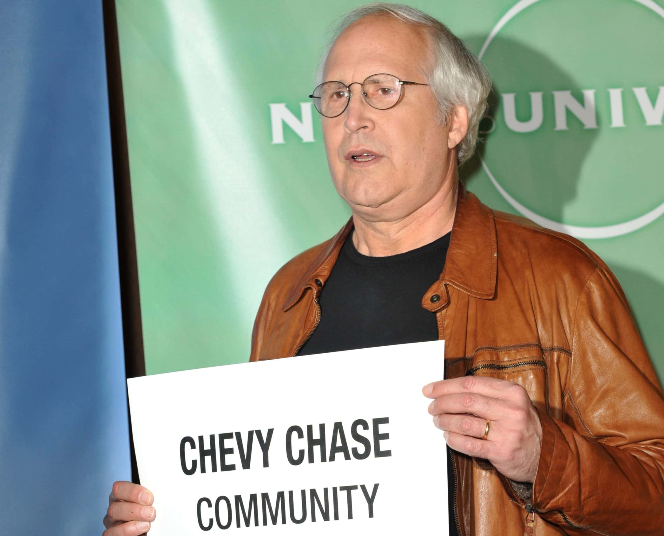 "Community" star Chevy Chase at NBC Universal's Winter 2010 Press Tour cocktail party