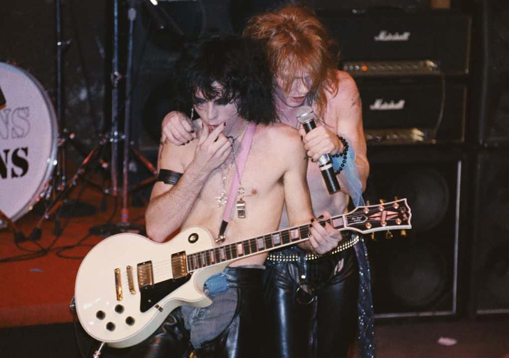 Guns N’ Roses on stage