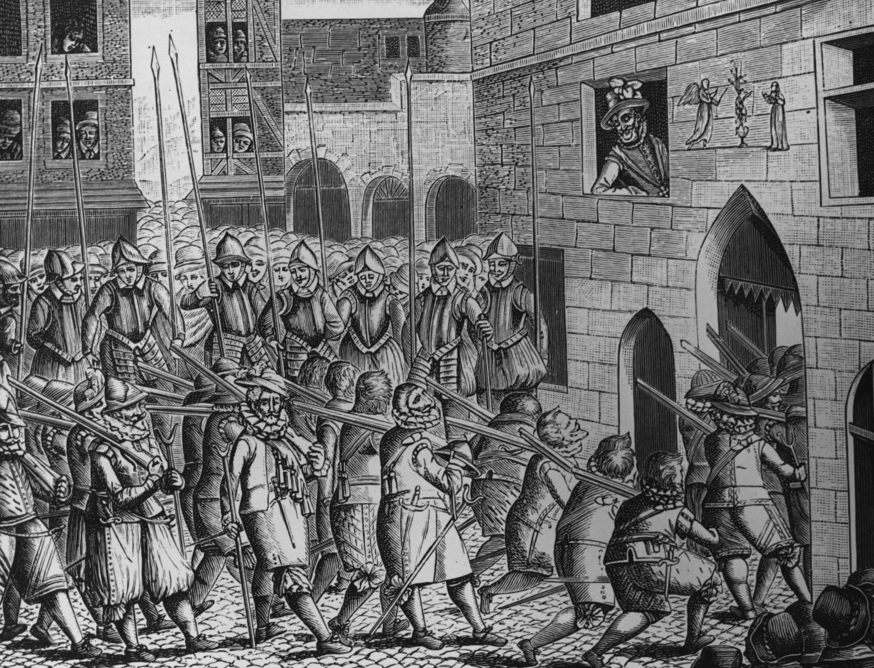 GettyImages-2637675 Exit of Spaniards