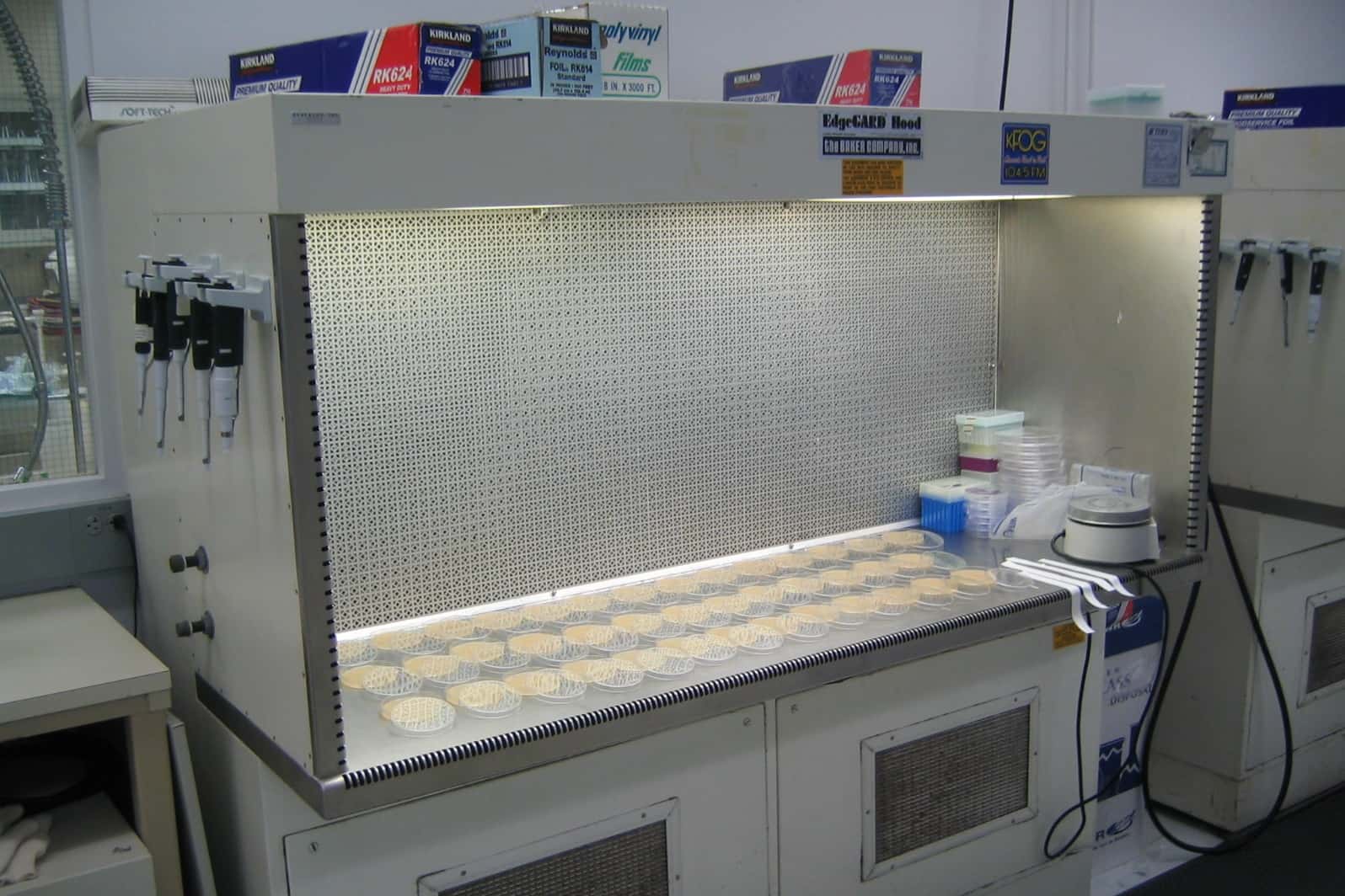 Laminar flow hood