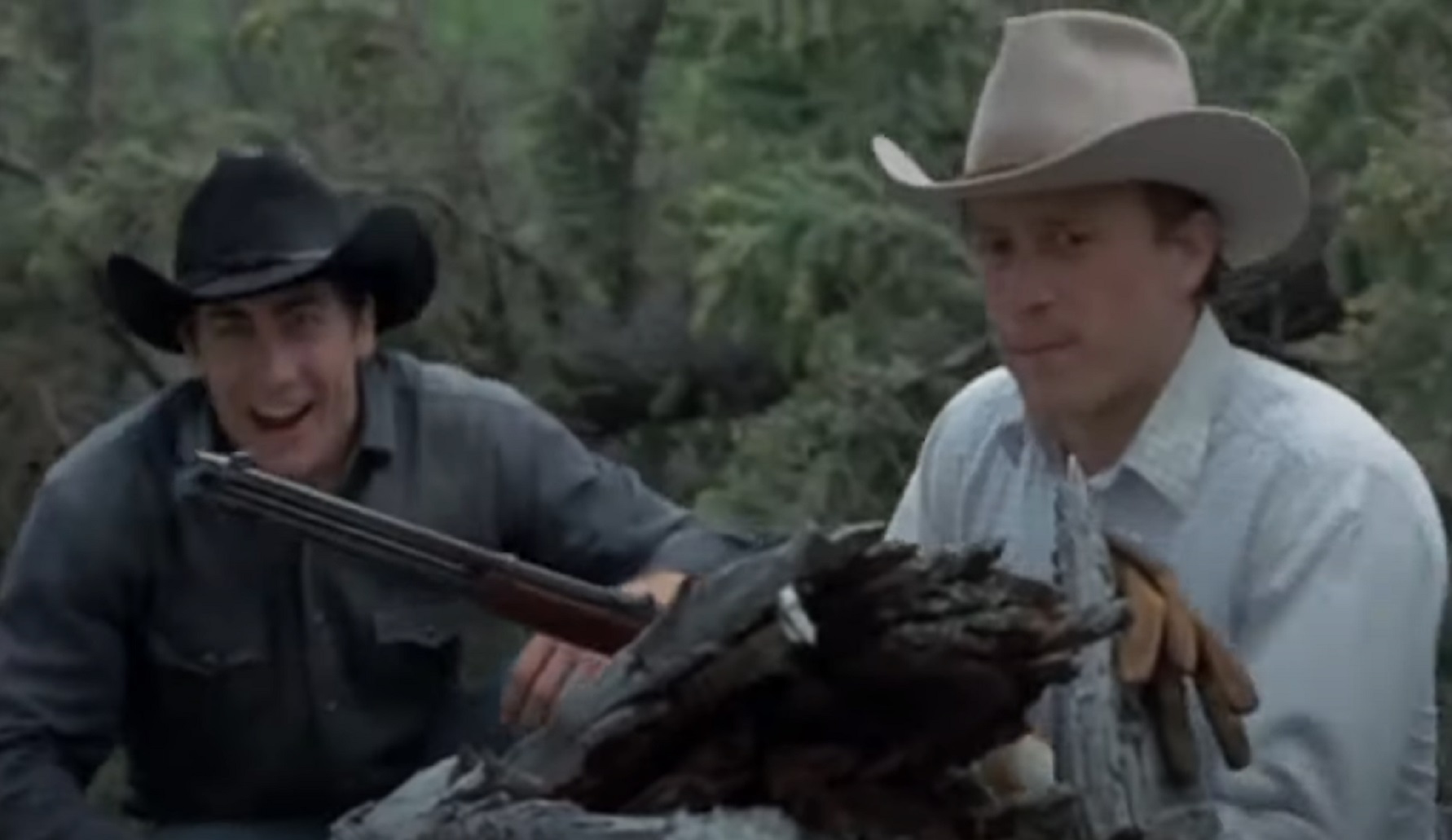 Screenshot: Heath Ledger & Jake Gyllenhaal - from Brokeback Mountain (2005)
