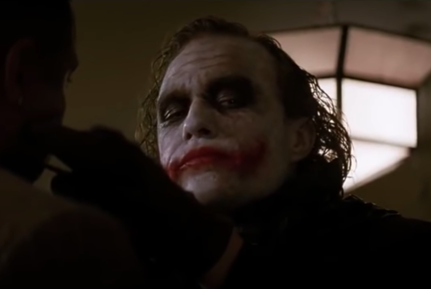 Screenshot: Heath Ledger photo in the role of Joker