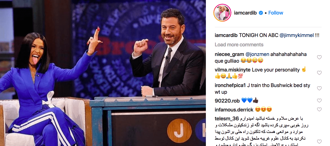Cardi B Claps Back