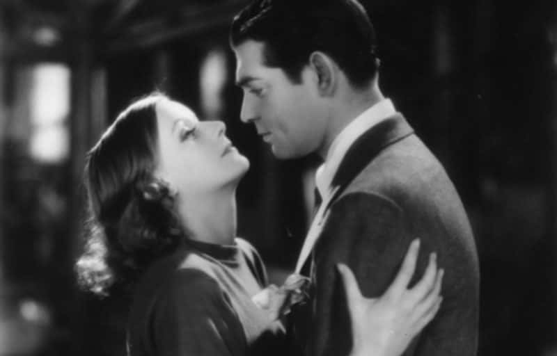 Greta Garbo and Clark Gable