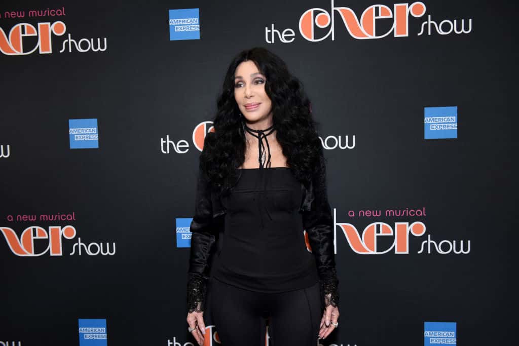 Cher arrives at "The Cher Show" Broadway Opening Night