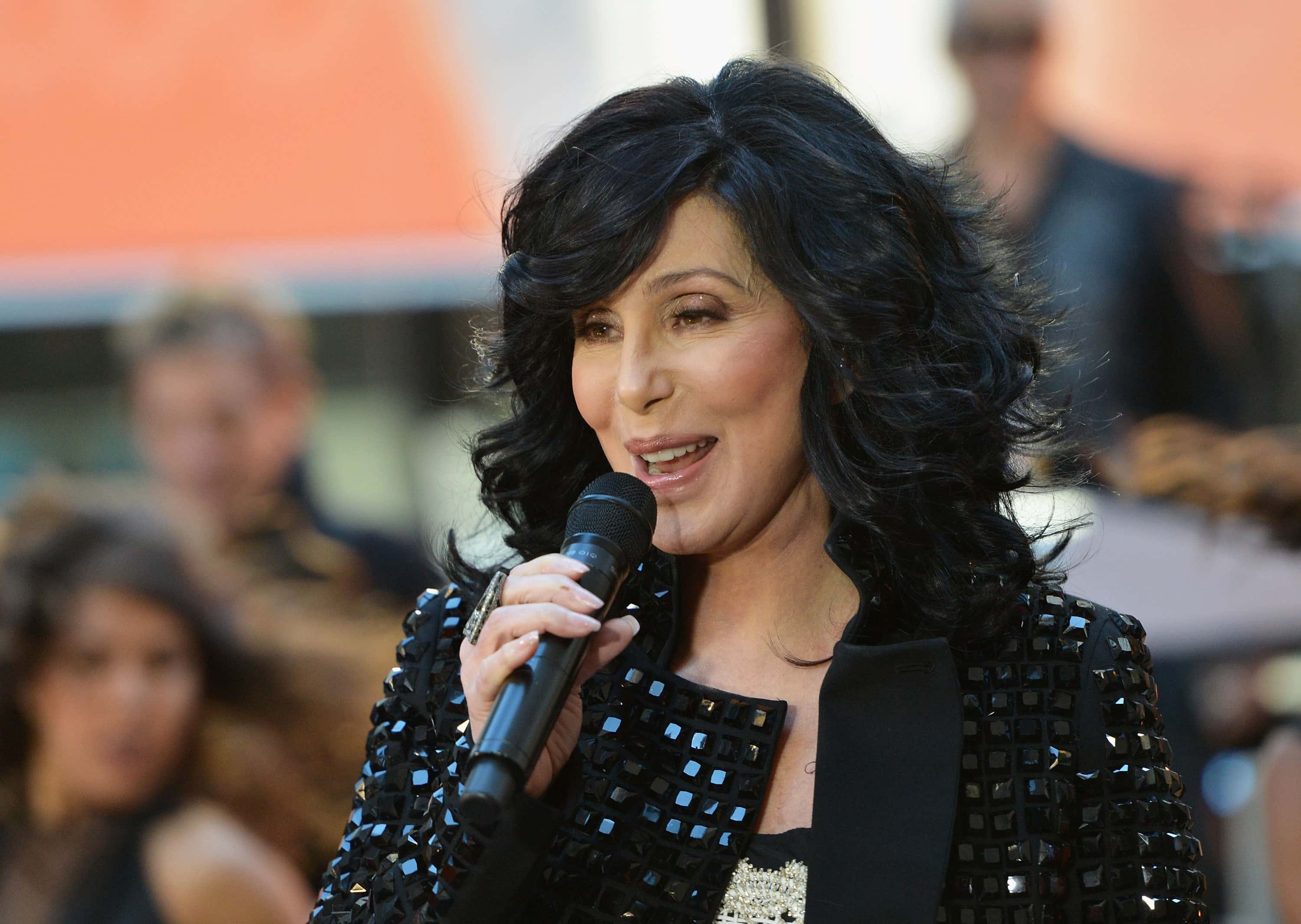 Singer Cher peforms on NBC's "Today"
