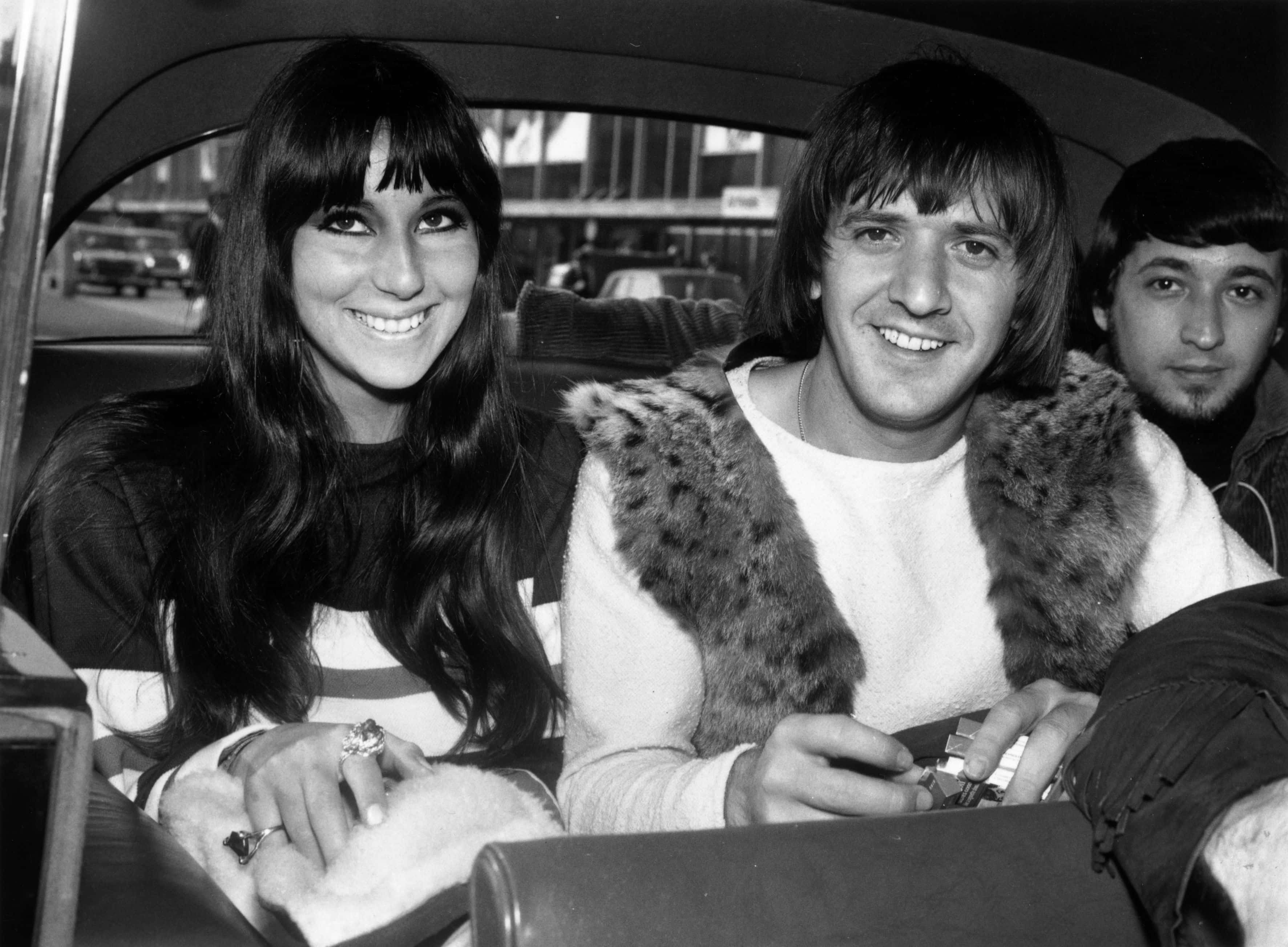 1965: American singers Cher (Cherylynn LaPiere, Cherilyn Sarkisian) and Sonny Bono (Salvatore Bono