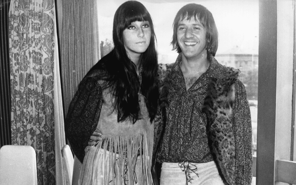 American pop singing duo Sonny And Cher