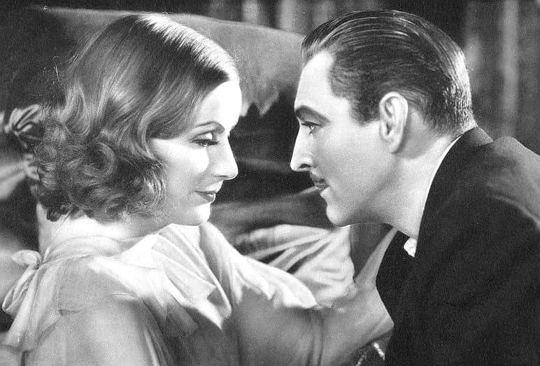 John Barrymore and Greta Garbo in Grand hotel 
