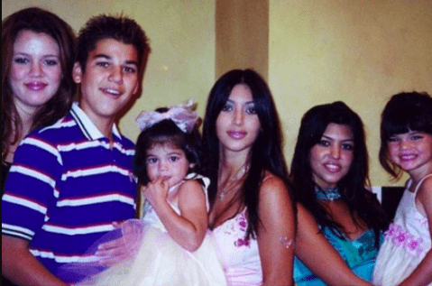 Old pic kardashian family