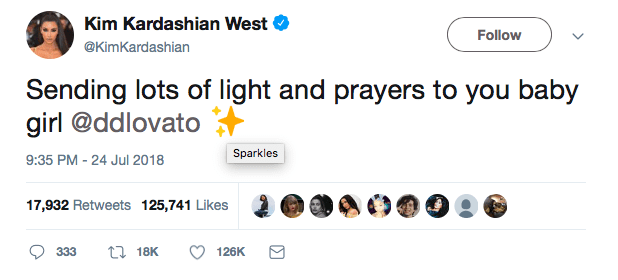 Kim Kardashian Demi Lovato Story