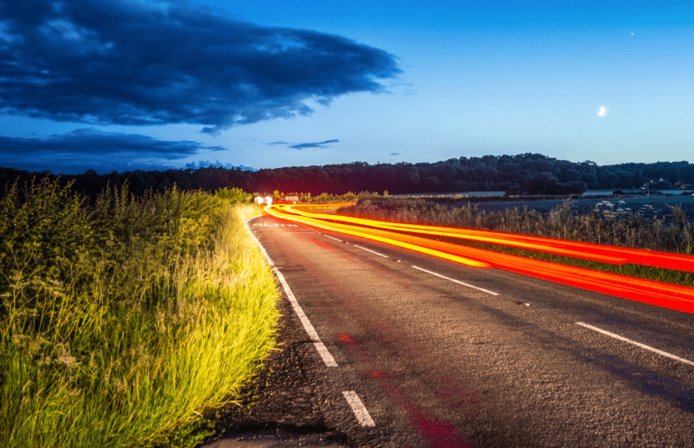 On The Road At Night Facts