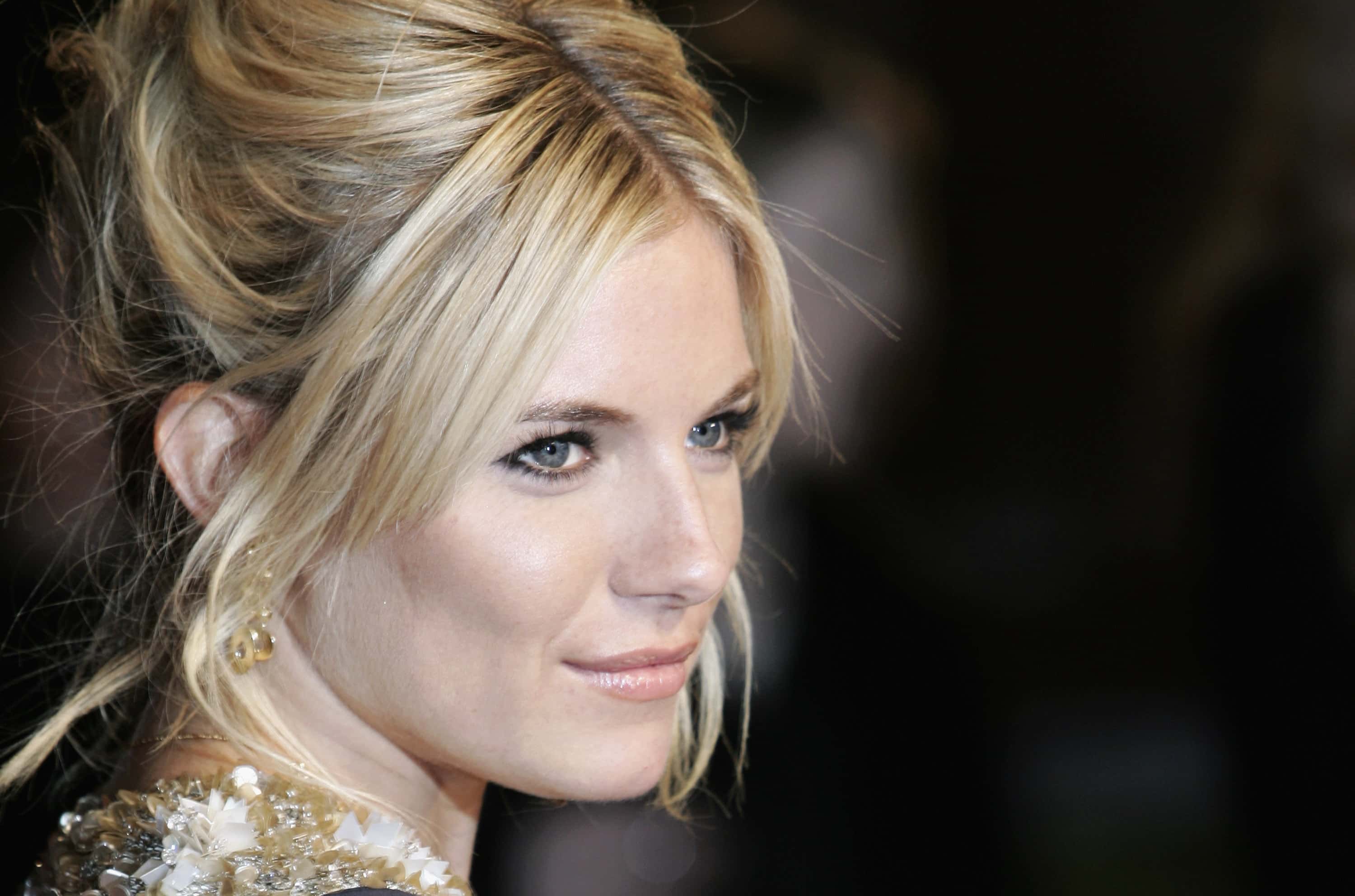 Portrait Photo of American Actress and fashion model Sienna Miller