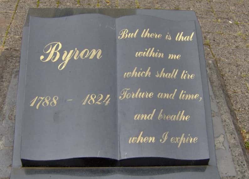 Lord Byron Facts