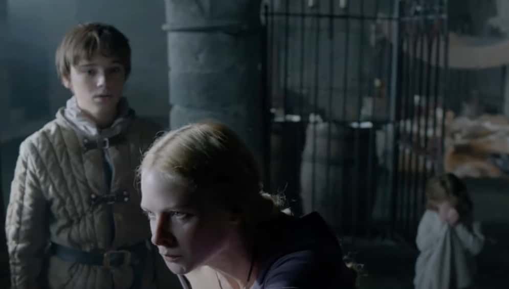 Elizabeth Woodville in The White Queen in prison