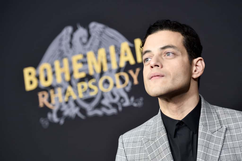 Rami Malek attends "Bohemian Rhapsody"