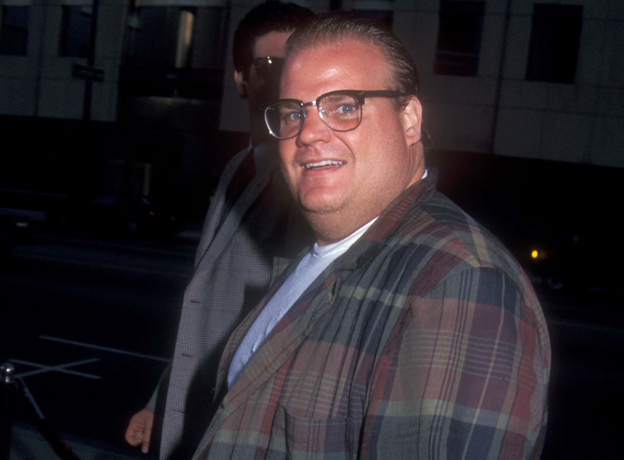 Portrait Photo of The American Actor Chris Farley in Los Angeles