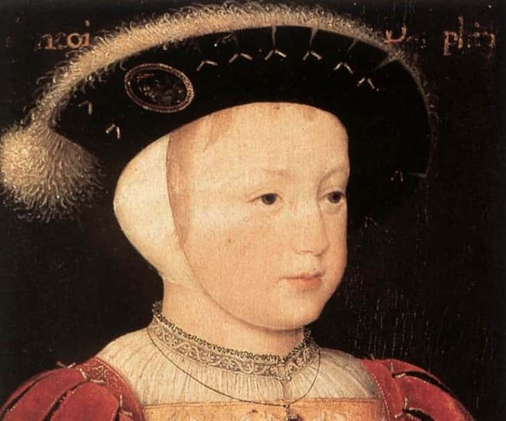 François III, Dauphin de France as baby in red clothes