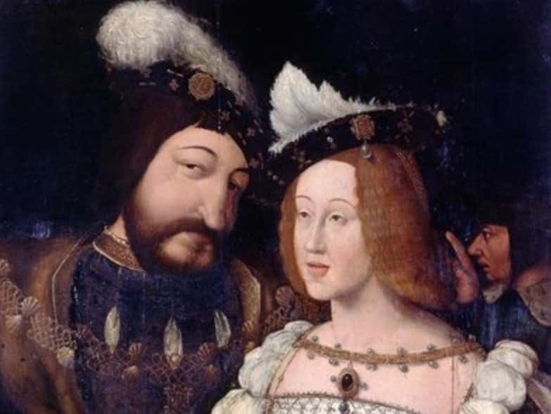 King Francis I of France and his wife