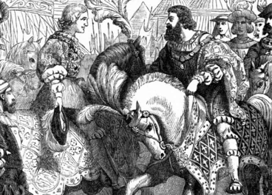 Meeting of Henry VIII. and Francis I