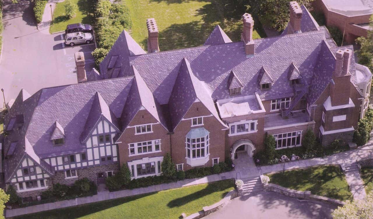 Aerial photo of Westlands at Sarah Lawrence