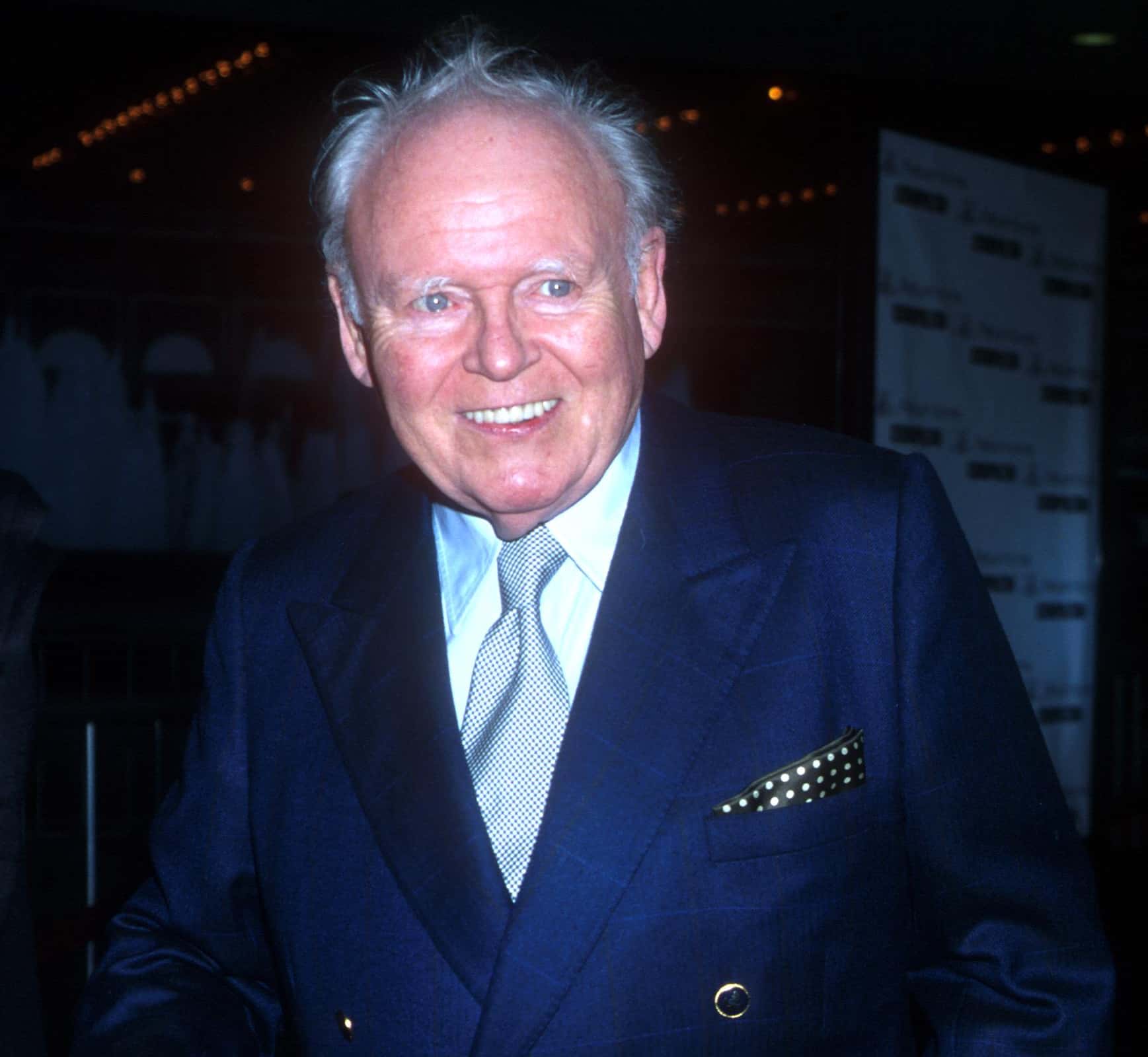 Carroll O''Connor attends the Los Angeles premiere of the new movie 