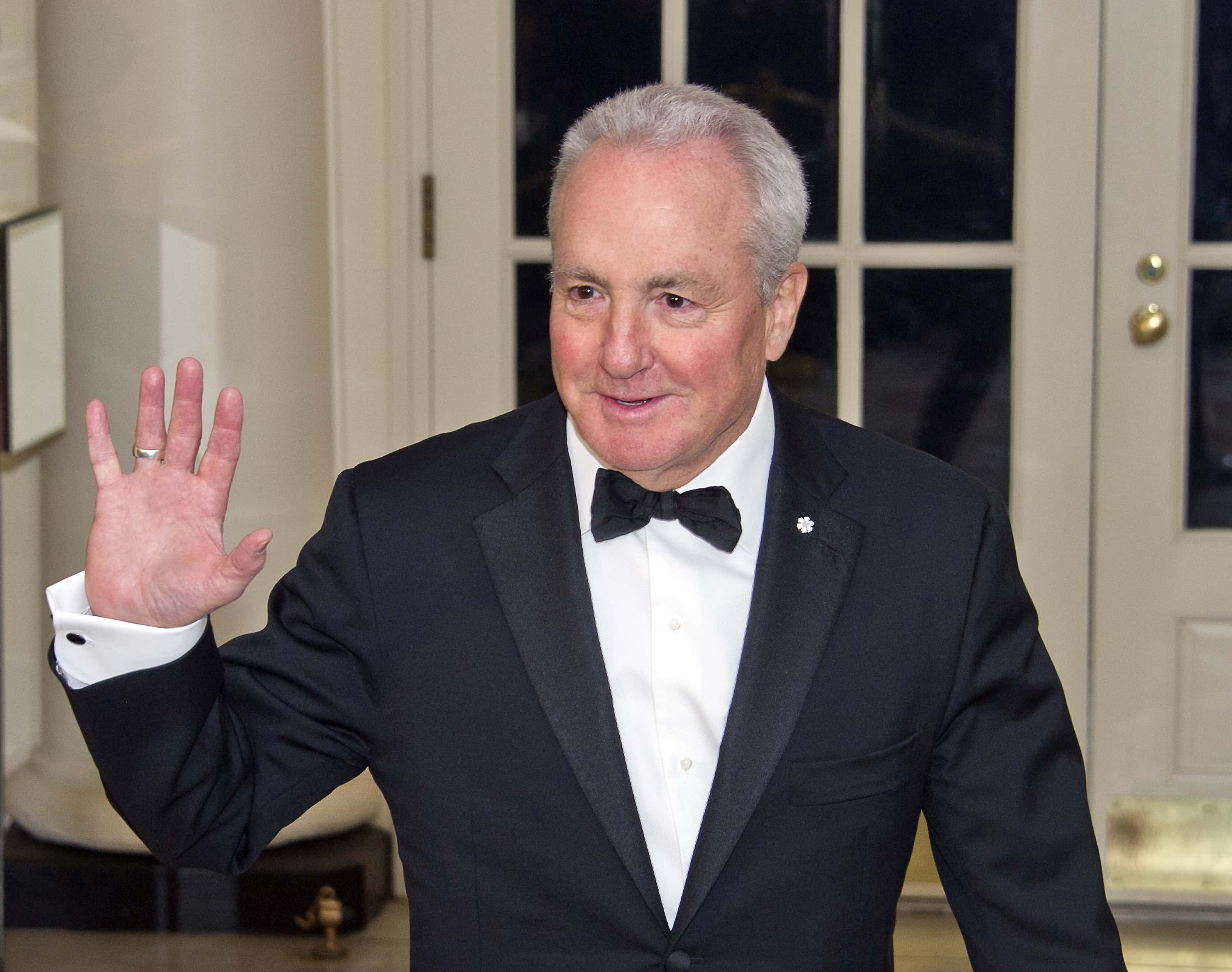 Lorne Michaels, Executive Producer, Saturday Night Live arrives for the State Dinner at the White House