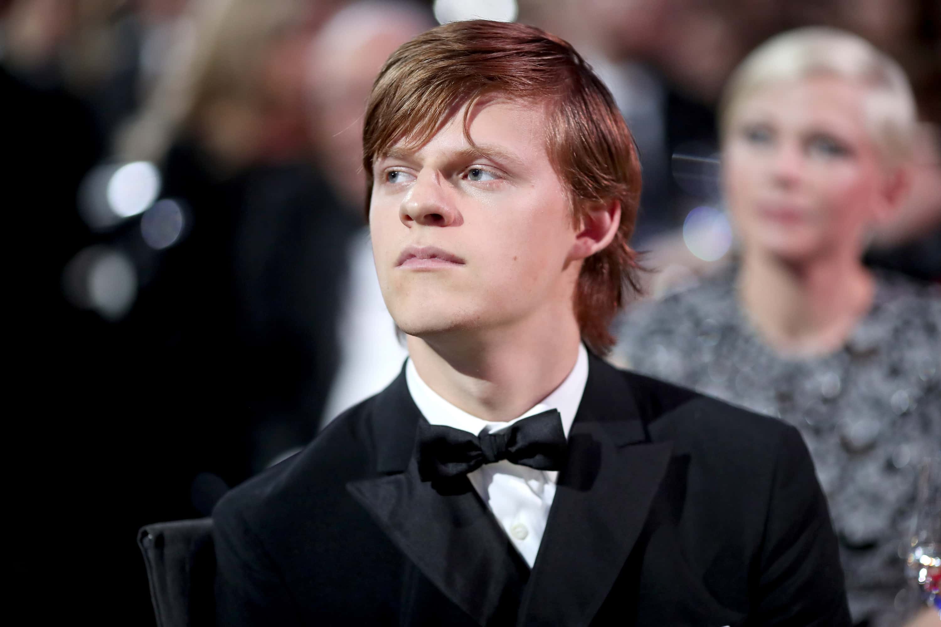 Portrait Photo of Actor Lucas Hedges at The 22nd Annual Critics' Choice Awards